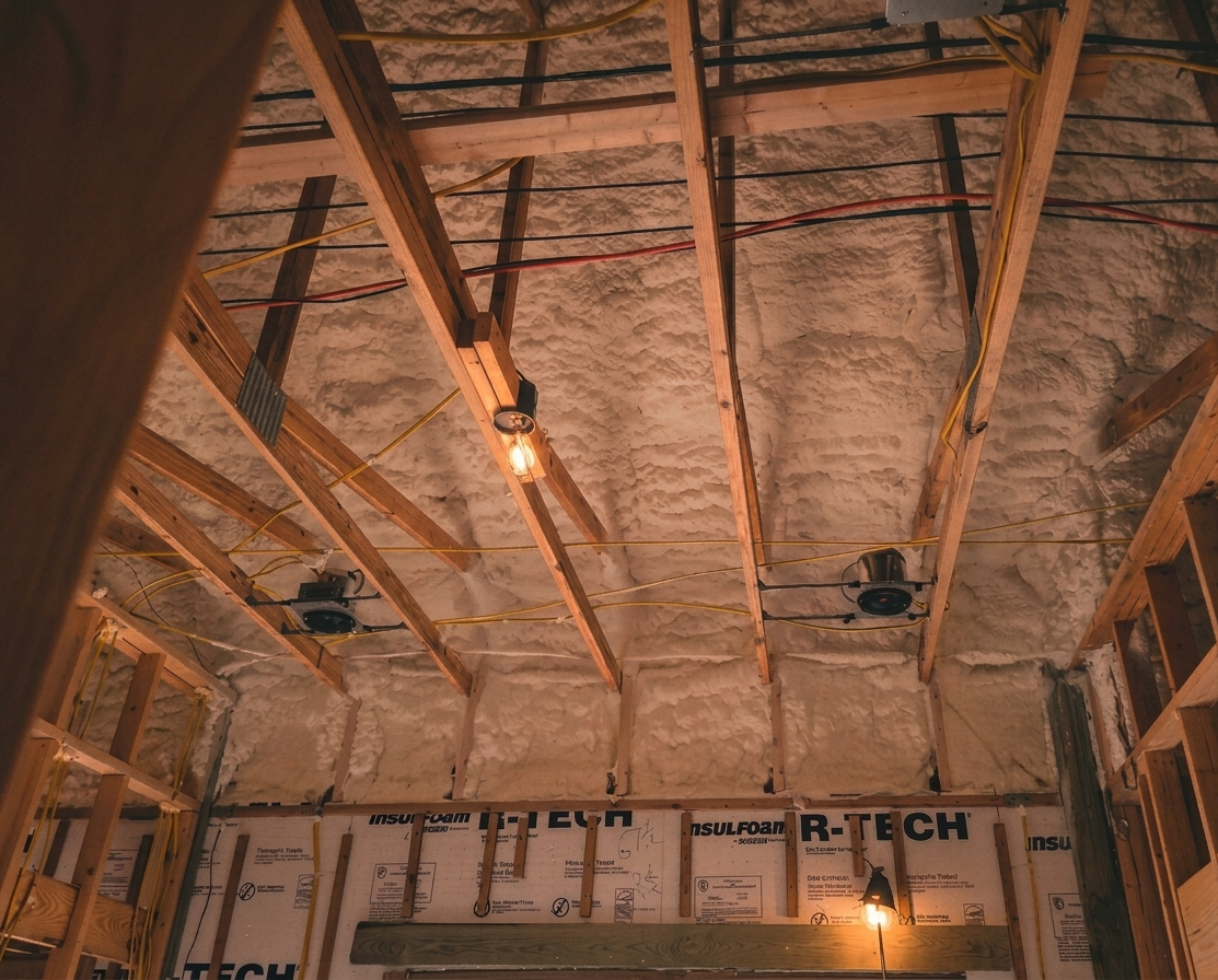 Attic insulation work for a Wheat Ridge home