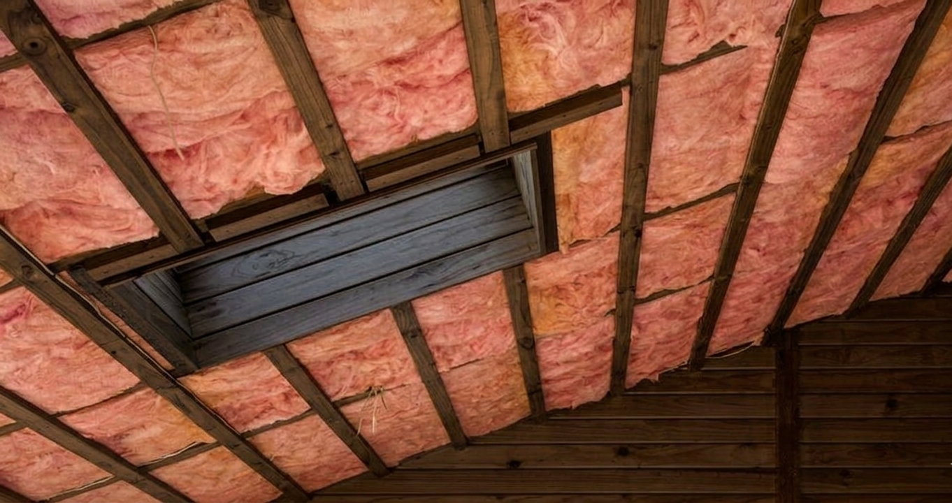Batt insulation installed in an Aurora, CO home